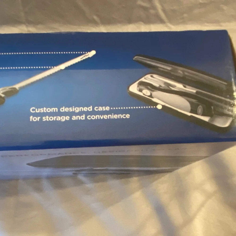 Oster Electric Carving Knife with Case NIB Stainless Steel‎ Blades Fork